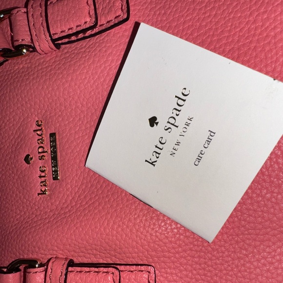 Kate Spade Coral Pink Tote Bag - Picture 6 of 10